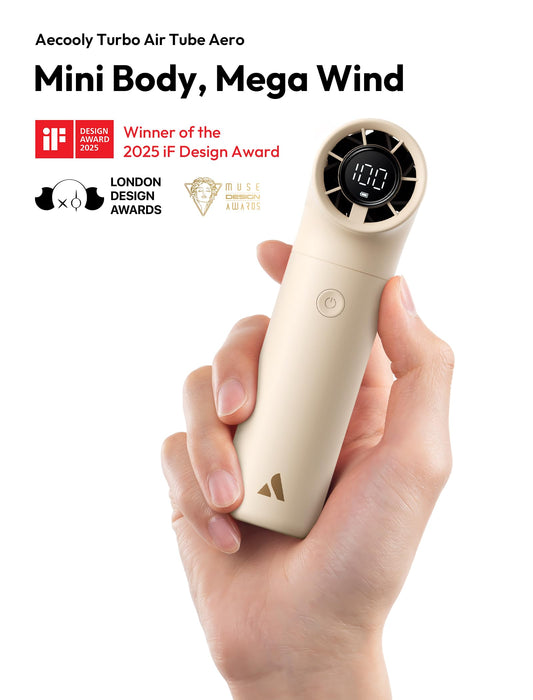 Aecooly Aero Portable Handheld Turbo Fan - Beige