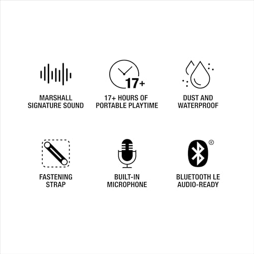 Marshall Willen II Portable Bluetooth Speaker – Cream