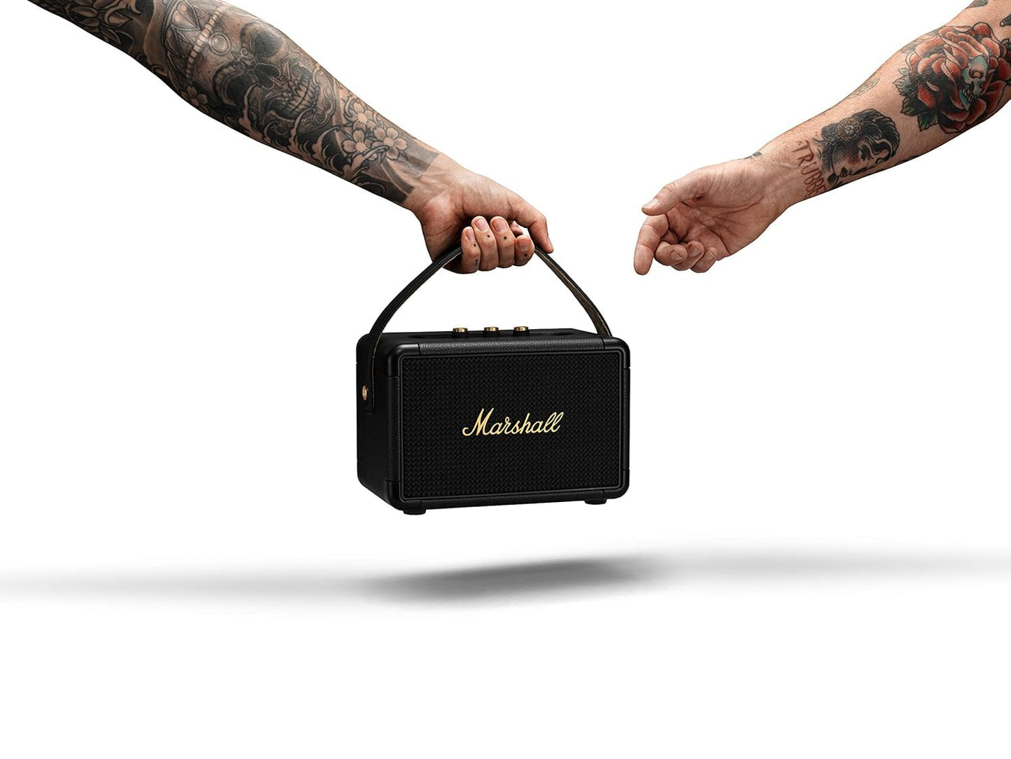 Marshall Kilburn II Portable Bluetooth Speaker – Black & Brass