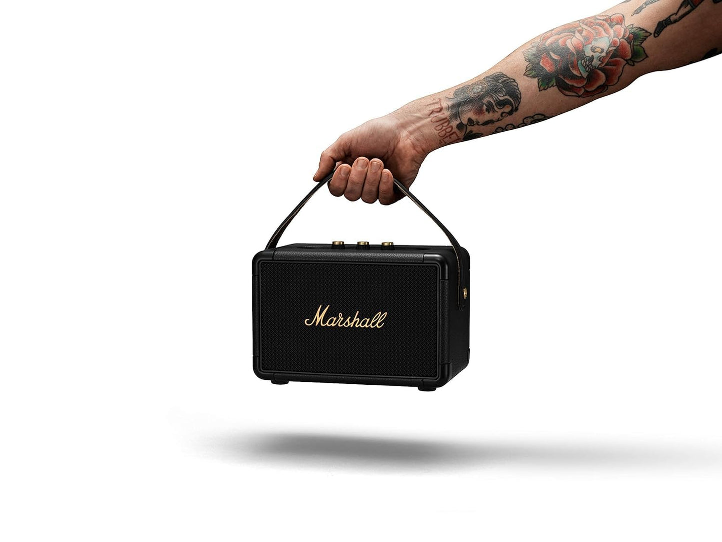 Marshall Kilburn II Portable Bluetooth Speaker – Black & Brass