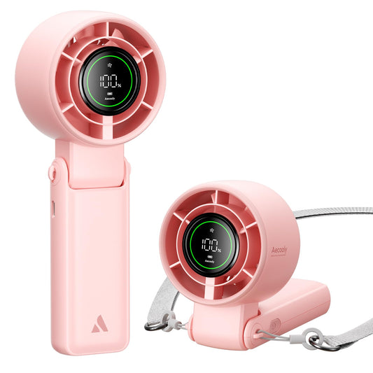 Aecooly Versatile Fan Halo-02 5000mAh – Pink