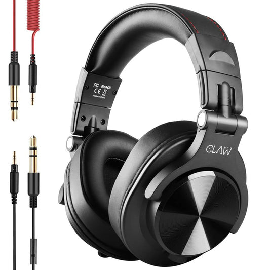 CLAW SM50 Pro Professional Studio Monitoring DJ Wired Over-Ear Headphones