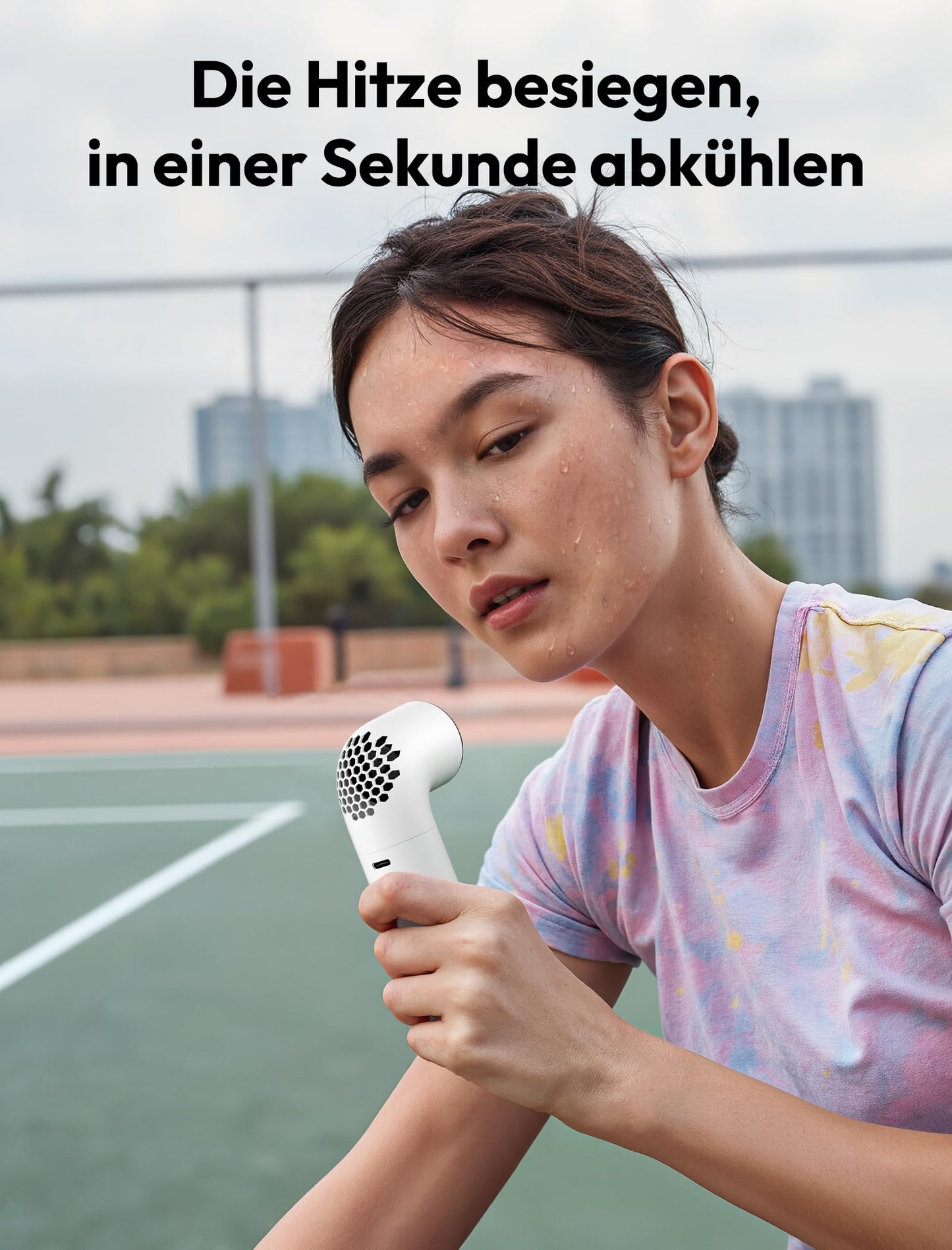 Aecooly Aero Portable Handheld Turbo Fan - White