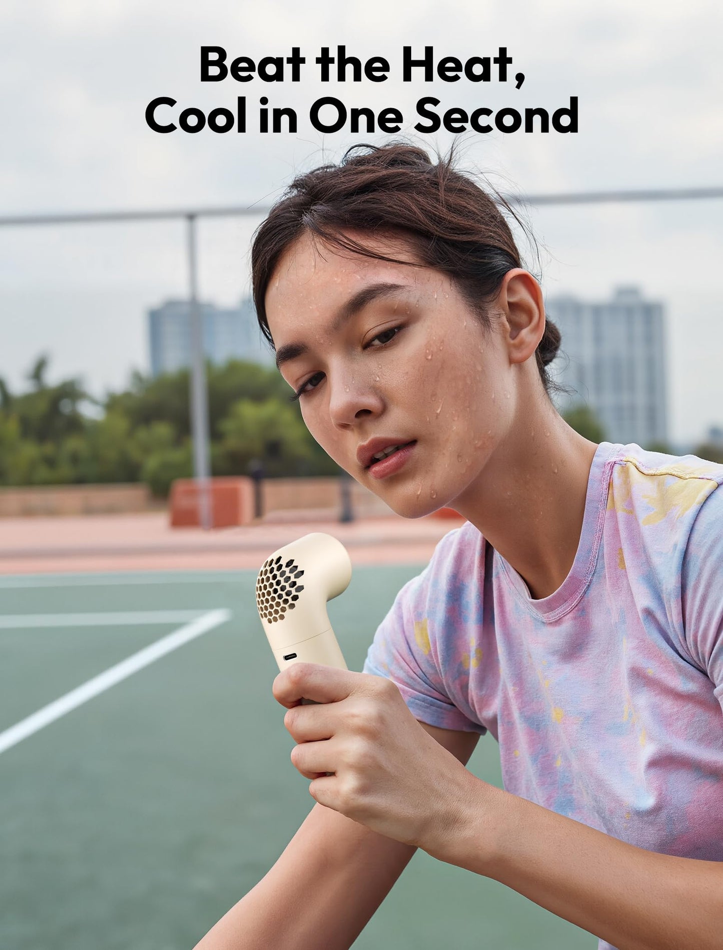 Aecooly Aero Portable Handheld Turbo Fan - Beige