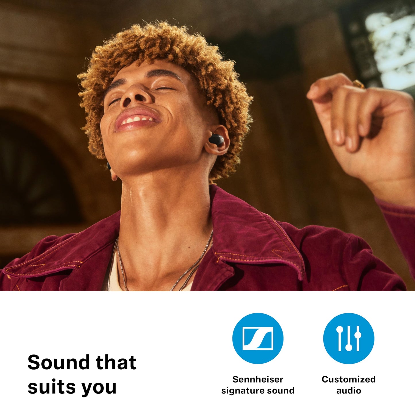 Sennheiser ACCENTUM True Wireless Earbuds with Hybrid ANC